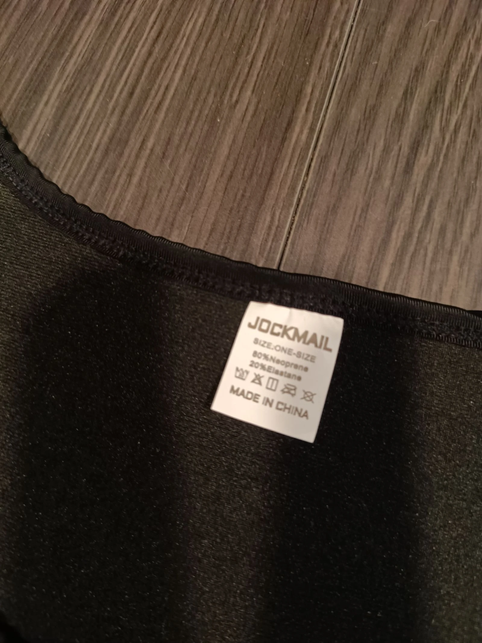 Gouden neopreenharnaas voor heren Jockmail – photo 4